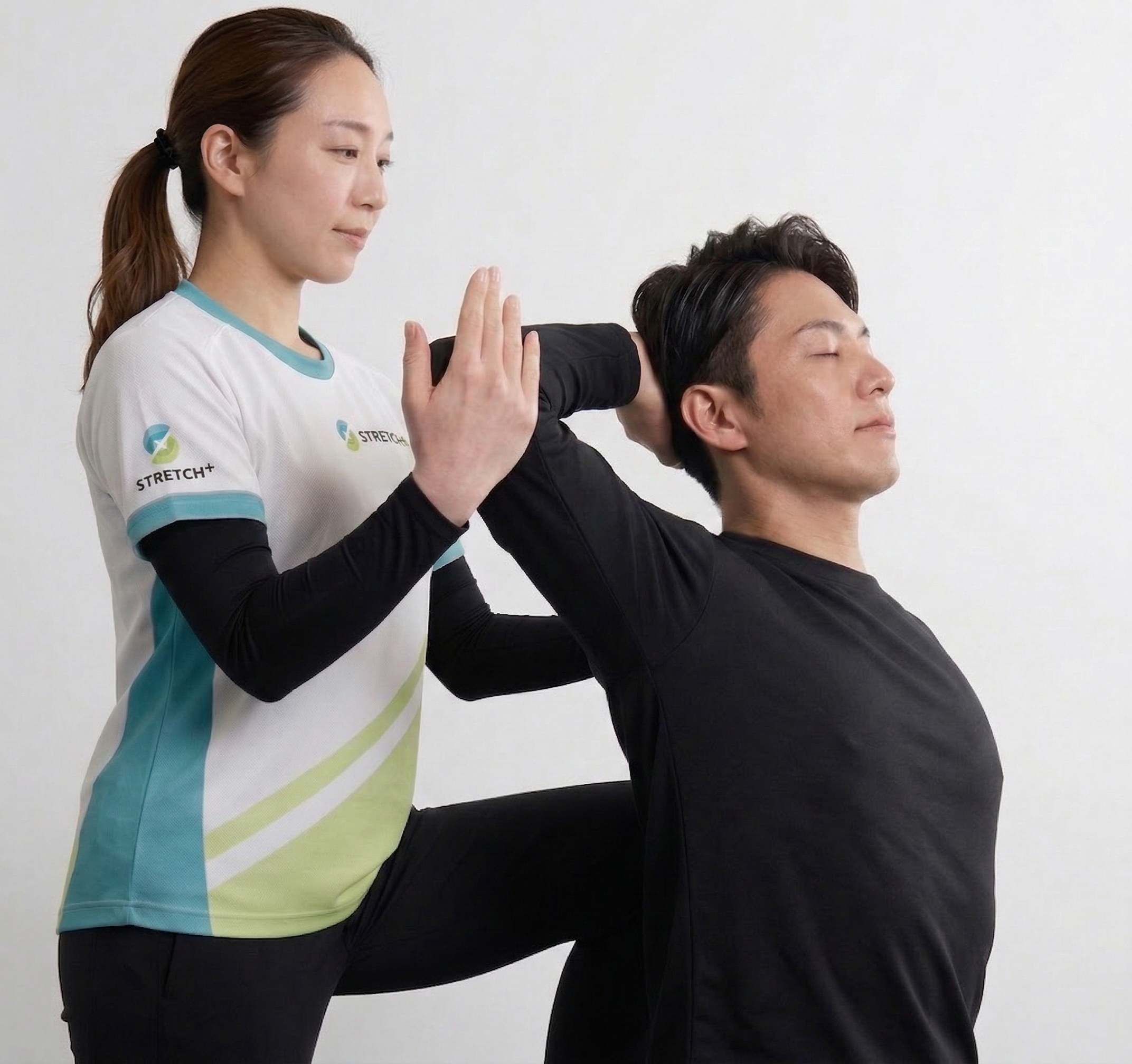 パーソナルストレッチの様子